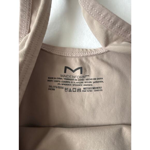 Maidenform Smoothing Seamless Thong Bodysuit - size 3XL XXXL - Picture 4 of 7